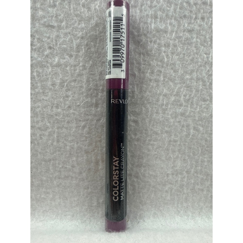 Revlon ColorStay Matte Lite Crayon Lipstick 005 Sky High Ciel Lointain Plum